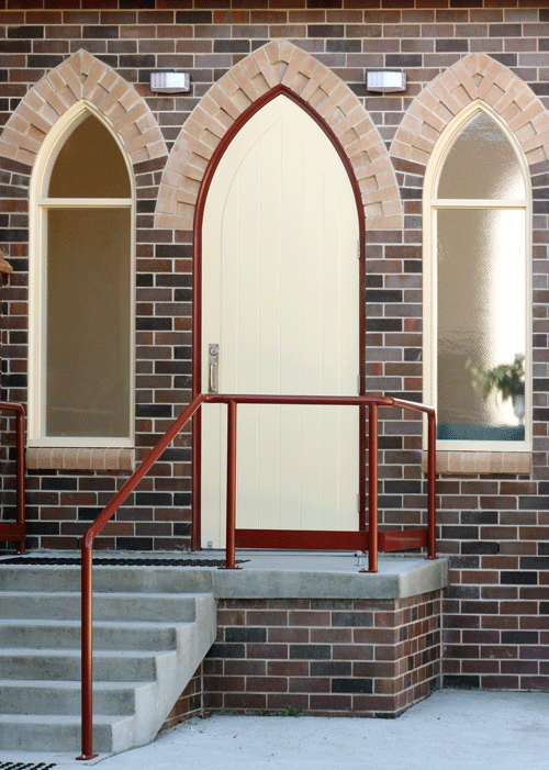 Baptist Church Door