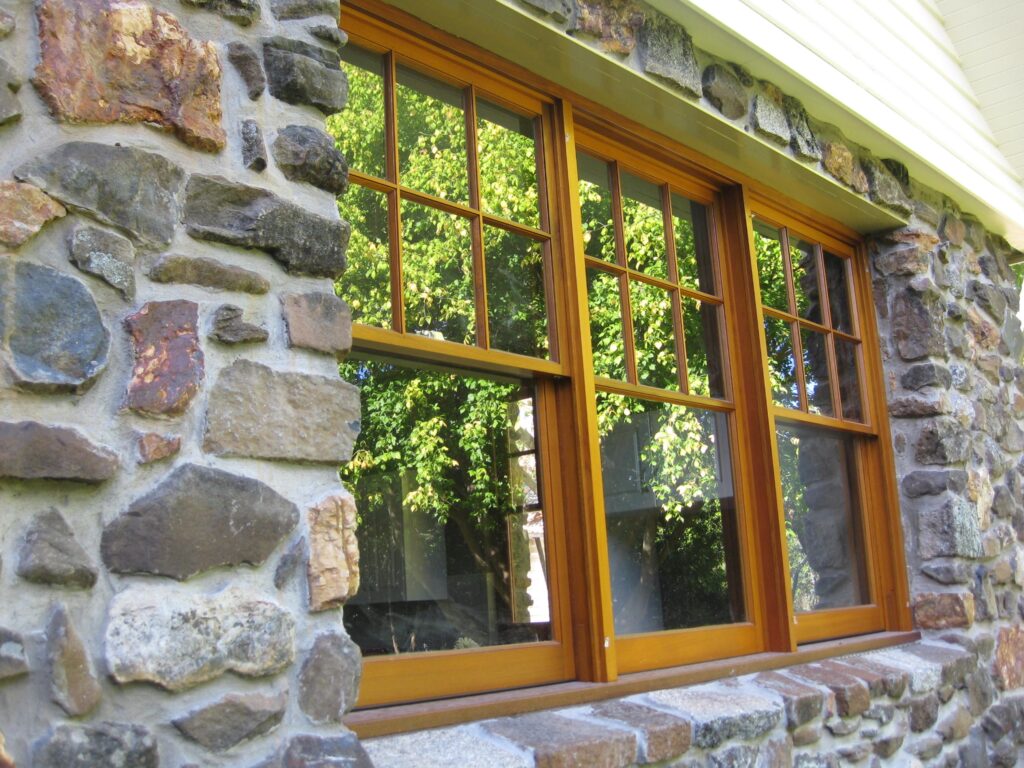 double hung windows with colonial bars